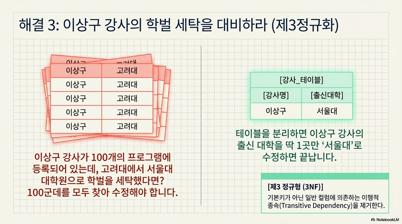 데이터정규화 슬라이드 11