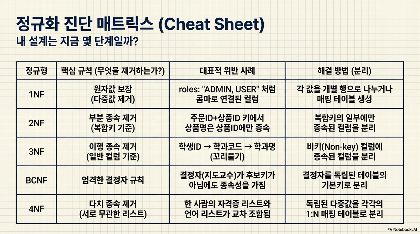 데이터정규화 슬라이드 15