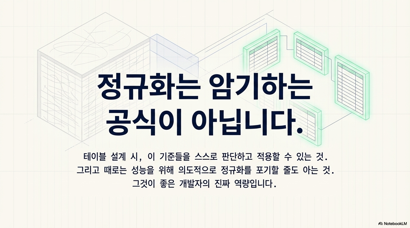 데이터정규화 슬라이드 17